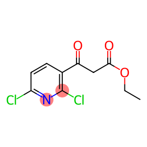 3-Pyridinepropanoic acid, 2,6-dichloro-β-oxo-, ethyl ester