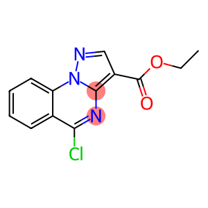 Pyrazolo[1,5-a]quinazoline-3-carboxylic acid, 5-chloro-, ethyl ester