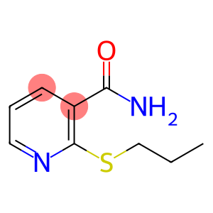 2-(propylthio)-3-pyridinecarboxamide
