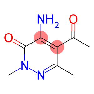 5-ACETYL-4-AMINO-2,6-DIMETHYLPYRIDAZIN-3(2H)-ONE
