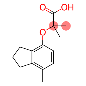 2-甲基-2-[(7-甲基-2,3-二氢-1H-茚-4-基)氧基]丙酸