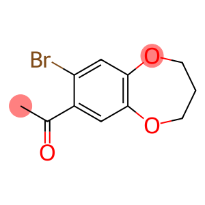 1-(8-BroMo-3,4-dihydro-2H-benzo[b][1,4]dioxepin-7-yl)ethanone