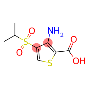 3-Amino-4-(ispropylsulfonyl)thiophene-2-carboxylic acid