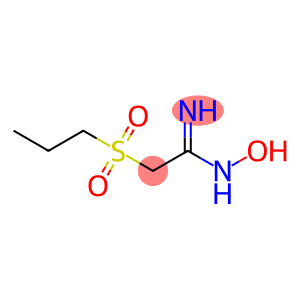 Ethanimidamide, N-hydroxy-2-(propylsulfonyl)-