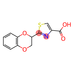 2-(2,3-Dihydrobenzo[b][1,4]dioxin-2-yl)thiazole-4-carboxylic acid