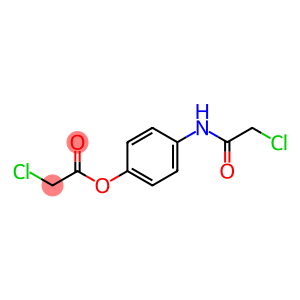 2-chloroacetic acid [4-[(2-chloro-1-oxoethyl)amino]phenyl] ester