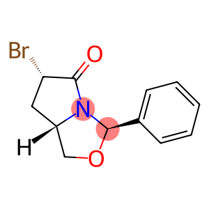 (3R,6S,7aS)-6-bromo-3-phenyltetrahydropyrrolo[1,2-c]oxazol-5(3H)-one