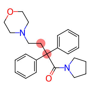 4-morpholin-4-yl-2,2-di(phenyl)-1-pyrrolidin-1-ylbutan-1-one