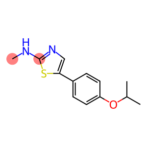 5-(4-Isopropoxyphenyl)-N-methylthiazol-2-amine