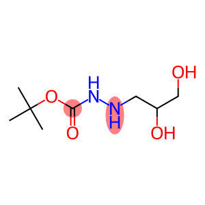 Hydrazinecarboxylic acid, 2-(2,3-dihydroxypropyl)-, 1,1-dimethylethyl ester