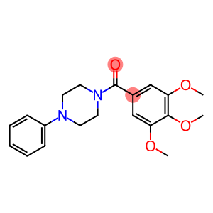 1-Phenyl-4-(3,4,5-trimethoxybenzoyl)piperazine