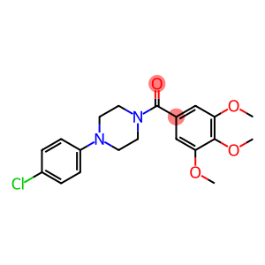 Methanone, [4-(4-chlorophenyl)-1-piperazinyl](3,4,5-trimethoxyphenyl)-
