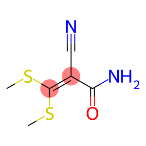3-Bis(methylthio)-2-cyanopropenamide