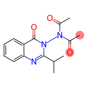 N-乙酰基-N-[2-异丙基-4-氧-3(4H)-喹唑啉基]乙酰胺