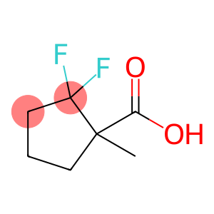 2,2-Difluoro-1-methyl-cyclopentanecarboxylic acid