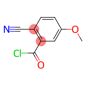 2-Cyano-5-methoxybenzoyl chloride