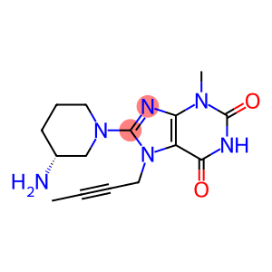 (R)-8-(3-Aminopiperidin-1-yl)-7-(but-2-yn-1-yl)-3-methyl-3,7-dihydro-1H-purine-2,6-dione (Linagliptin Impurity)
