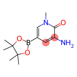 3-Amino-1-methyl-5-(4,4,5,5-tetramethyl-1,3,2-dioxaborolan-2-yl)pyridin-2(1H)-one