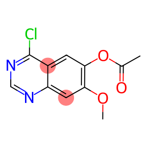 4-Chloro-7-methoxyquinazolin-6-yl  Acetate  HCl