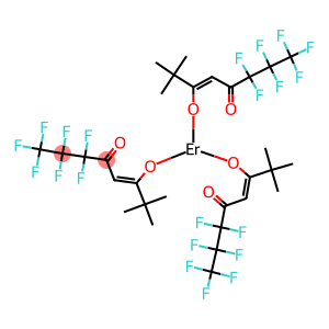 三(6,6,7,7,8,8,8-七氟-2,2-二甲基-3,5-辛二酮酸酸酸)