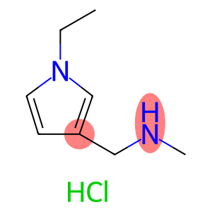 1-(1-乙基-1H-吡咯-3-基)-N-甲基甲胺盐酸盐