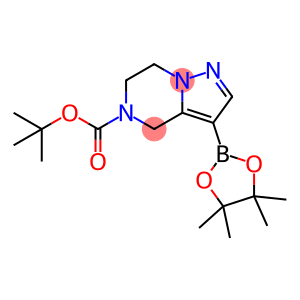 3-(四甲基-1,3,2-二氧杂硼硼烷-2-基)-4H,5H,6H,7H-吡唑并[1,5-A]吡嗪-5-羧酸叔丁酯