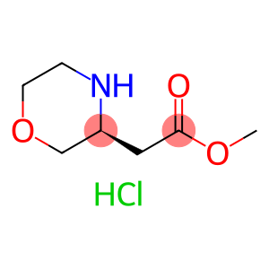 methyl 2-((S)-morpholin-3-yl)acetate HCl