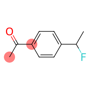 Ethanone, 1-[4-(1-fluoroethyl)phenyl]- (9CI)