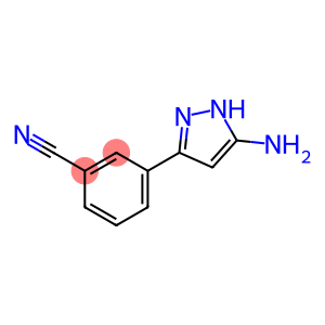3-(5-氨基-1H-吡唑-3-基)苯甲腈