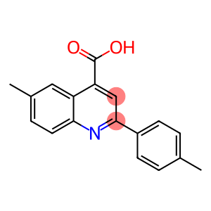 6-甲基-2-(4-甲基苯基)喹啉-4-羧酸