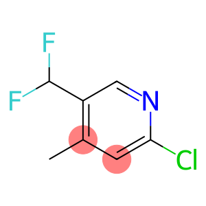 2-Chloro-5-(difluoromethyl)-4-methylpyridine