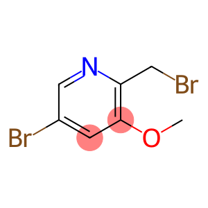 5-Bromo-2-(bromomethyl)-3-methoxypyridine