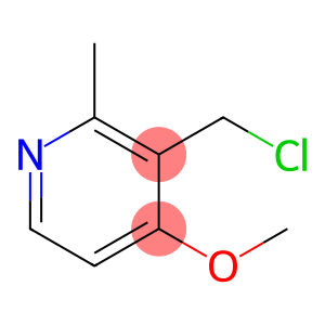 Pyridine, 3-(chloromethyl)-4-methoxy-2-methyl-