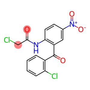 2-氯乙酰氨基-5-硝基-2'-氯二苯甲酮