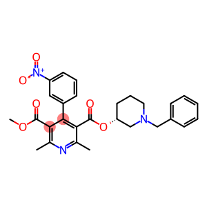 3,5-Pyridinedicarboxylic acid, 2,6-dimethyl-4-(3-nitrophenyl)-, 3-methyl 5-[(3R)-1-(phenylmethyl)-3-piperidinyl] ester