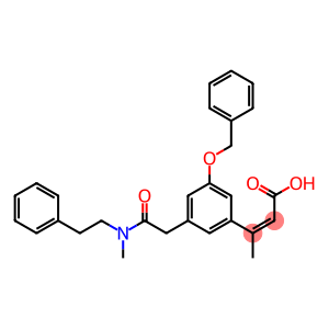 5-(2-(methyl(2-phenethyl)amino)-2-oxoethyl)-2-(benzyloxy)cinnamic acid