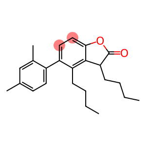 3,4-Dibutyl-5-(2,4-dimethylphenyl)benzofuran-2(3H)-one