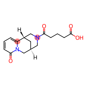 5-oxo-5-[(1S,9S)-6-oxo-7,11-diazatricyclo[7.3.1.0,2,7]trideca-2,4-dien-11-yl]pentanoic acid