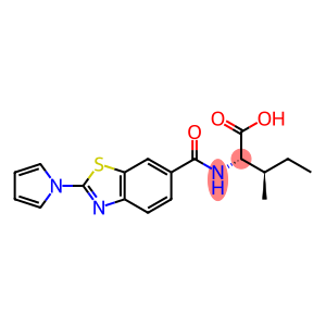 N-{[2-(1H-吡咯-1-基)-1,3-苯并噻唑-6-基]羰基}-异亮氨酸