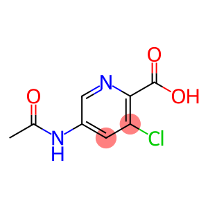5-Acetamido-3-chloropyridine-2-carboxylic acid