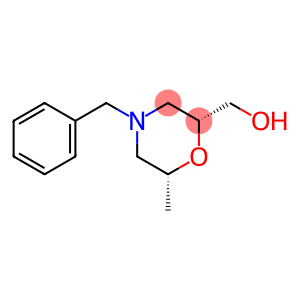 2-Morpholinemethanol, 6-methyl-4-(phenylmethyl)-, (2R,6R)-