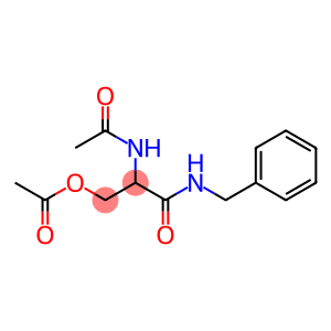 Propanamide, 2-(acetylamino)-3-(acetyloxy)-N-(phenylmethyl)-