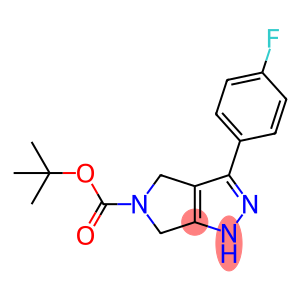 3-(4-Fluoro-phenyl)-2,6-dihydro-4H-pyrrolo[3,4-c]pyrazole-5-carboxylic acid tert-butyl ester