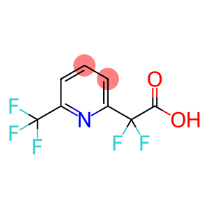 2,2-二氟-2-(6-(三氟甲基)吡啶-2-基)乙酸