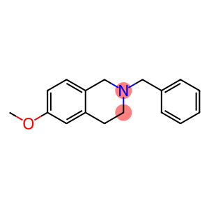 Isoquinoline, 1,2,3,4-tetrahydro-6-methoxy-2-(phenylmethyl)-