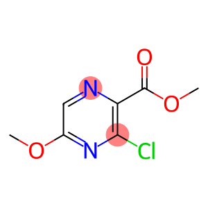 2-Pyrazinecarboxylic acid, 3-chloro-5-methoxy-, methyl ester