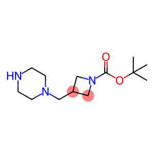 tert-butyl 3-((piperazin-1-yl)methyl)azetidine-1-carboxylate