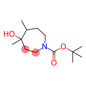 叔-丁基 4-羟基-4,5-二甲基吖庚环-1-甲酸基酯