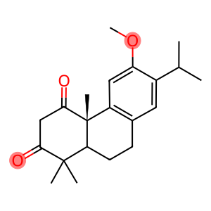 (5ξ)-13-Isopropyl-12-methoxypodocarpa-8,11,13-triene-1,3-dione