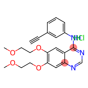 N-(3-Ethynylphenyl)-6,7-bis-(2-methoxyethoxy)-quinazolin-4-amine Hydrochloride